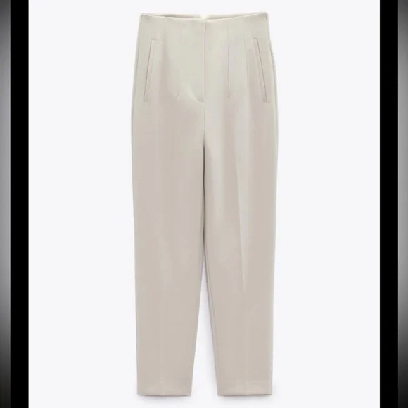 NWT ZARA HIGH WAISTED PANTS ❤️BEST SELLER❤️ - Picture 7 of 13